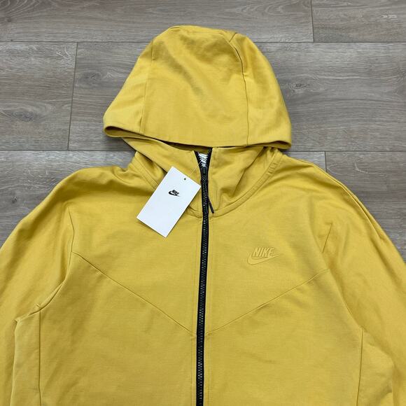 Nike Tech Fleece Lightweight Full-Zip Hooded Jacket size Medium M B5 - Picture 2 of 7